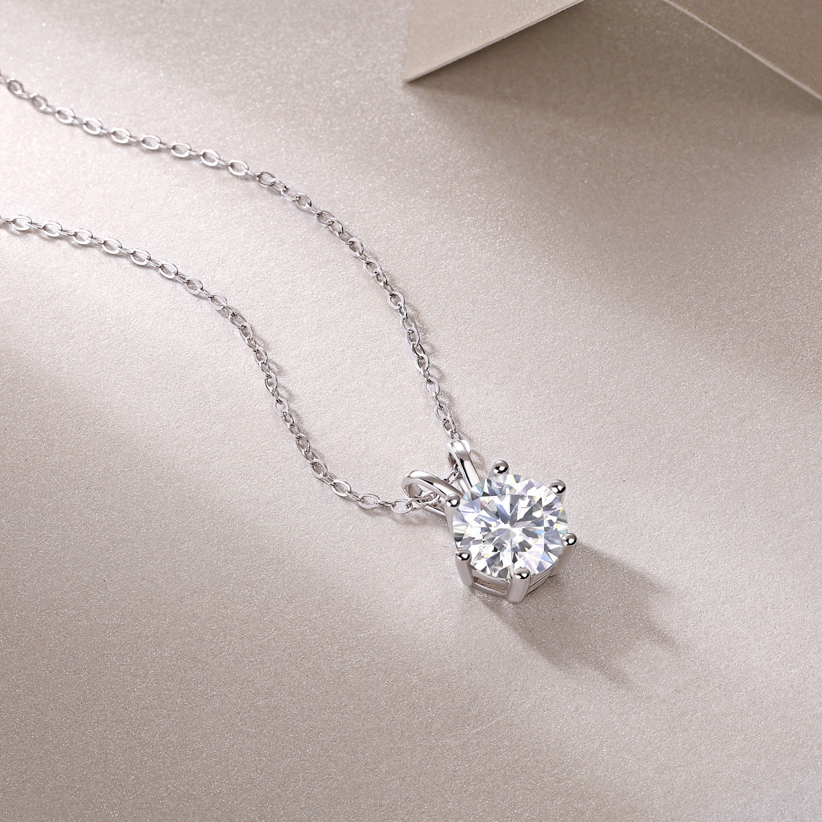 2 Carat D-VVS1 Lab-Grown Diamond Star Love Pendant For Women