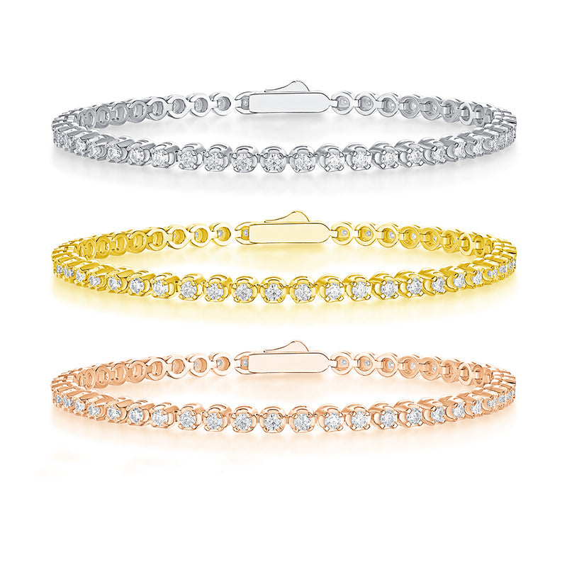 Moissanite Diamond Tennis Bracelet for Women