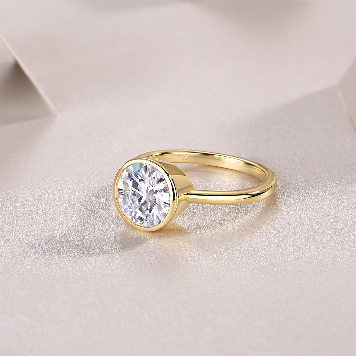 3 Carat Moissanite Diamond Engagement Ring for Women