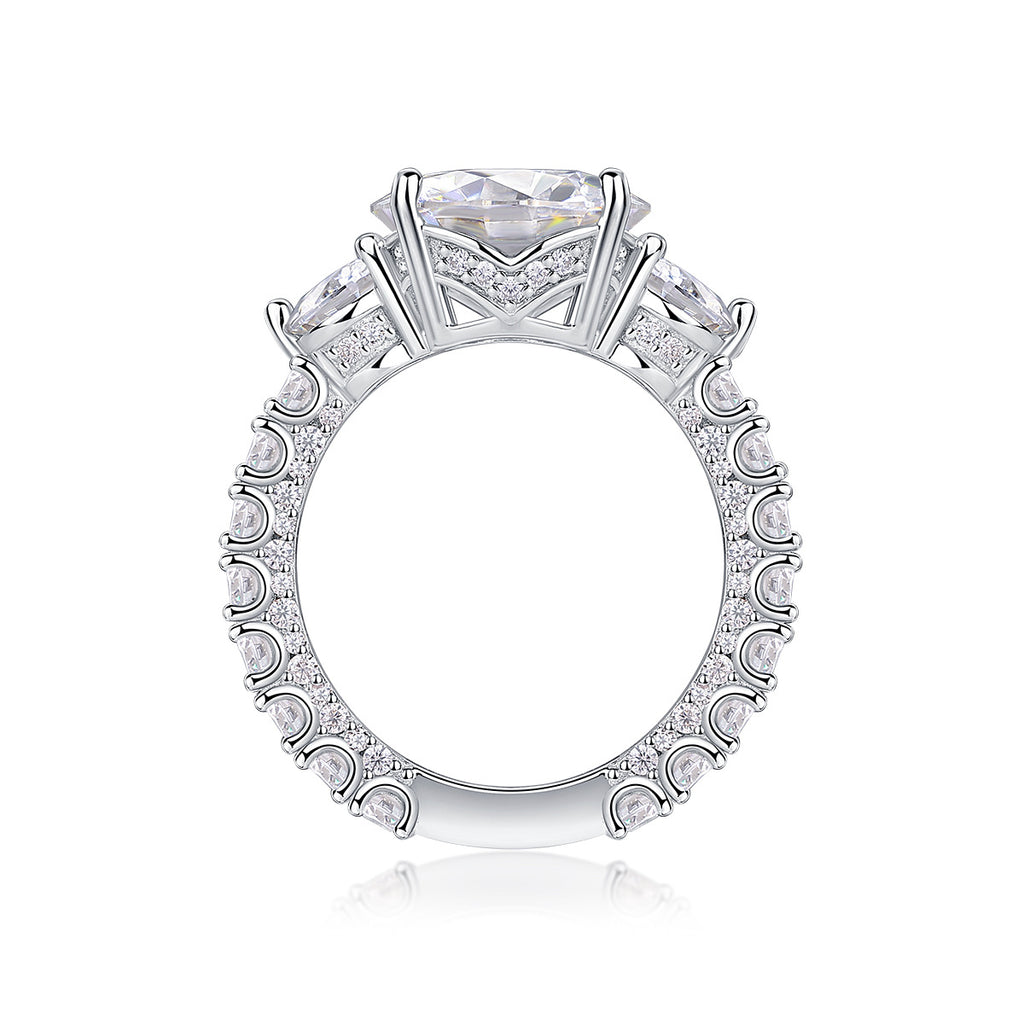 5 Carat Moissanite Wedding Engagement Ring for Women